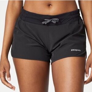 Patagonia Running Shorts Nine Trails Gray Size L